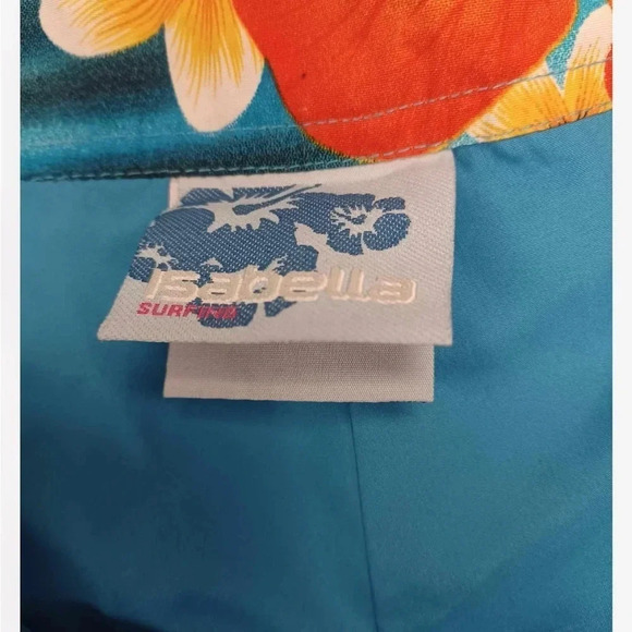 Isabella Tropical Floral Lined Board Shorts Size XL - Picture 10 of 11